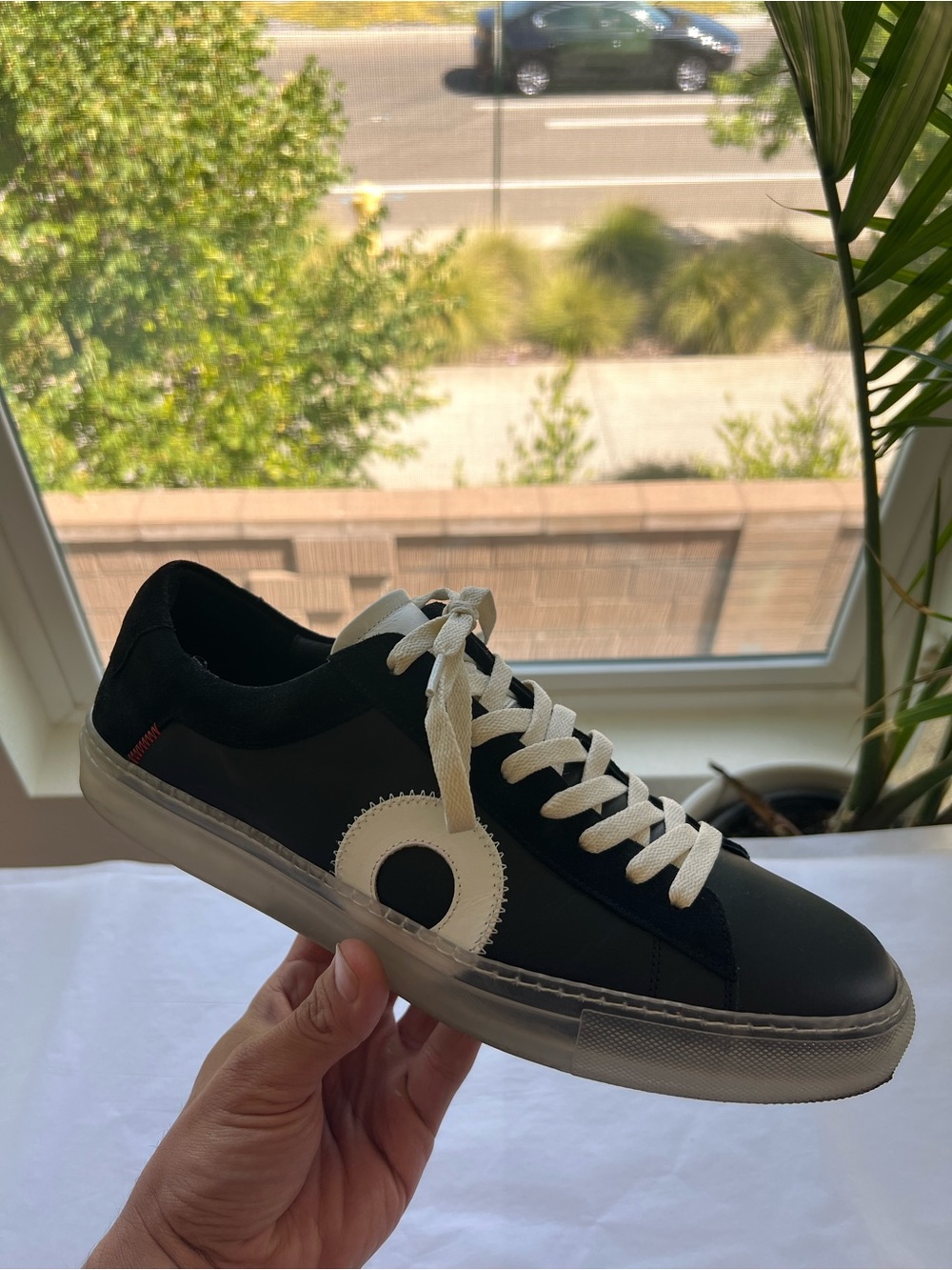 Oliver Cabell Low 1 Reverse Yin Yang Sneakers – Men’s Size 13